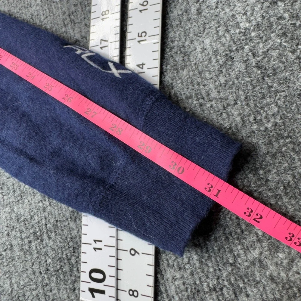 Polo Ralph Lauren Hoodie Mens Large Blue RLX Cashmere Olympic Club Pullover Golf